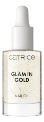 CATRICE масло д/ногтей glam In gold nail oil